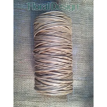 Floristika Papírový pedig s drátkem 500gr., 1,5 / 0,6mm natur