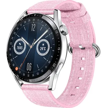 Řemínek na hodinky BSTRAP | BStrap Denim reminek na Garmin Venu 2, pink (SSG031C0708)
