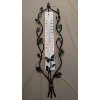 Domácí teploměr Kovaný rámeček na teploměr