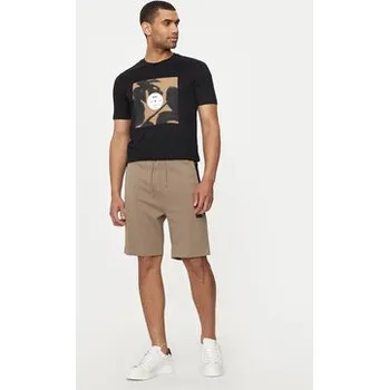 Pánské oblečení Boss T-Shirt Tiburt 388 50512132 Černá Regular Fit XXL