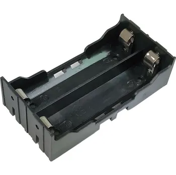 Článková baterie Pouzdro na baterie 2x 18650 vedle sebe samosatné vývody do plošného spoje