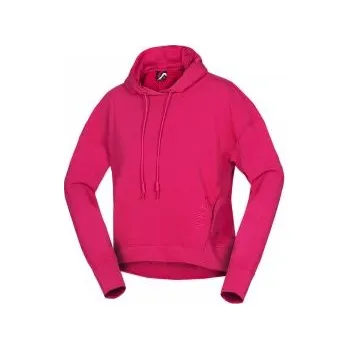 Dámská mikina Northfinder Gwen cherry XL; Růžová mikina + DÁREK DLE VÝBĚRU!