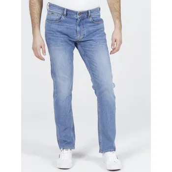 Pánské džíny Cross pánské regular džíny Greg 132-032 mid blue Velikost: 38/34