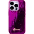 Pouzdro na mobilní telefon Guess Sequin Script Logo pro Apple iPhone 15 Pro, magenta