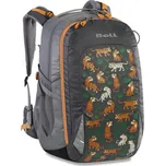Školní batoh Boll Smart Artwork 24 Tigers - Granite + dva dárky ZDARMA