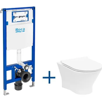 Roca Nexo sada wc rám s mísou a sedátkem A893104460