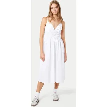 Dámské šaty Noisy May Letní šaty Ingrid 27030964 Bílá Regular Fit XS