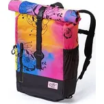 Meatfly batoh X Pura Vida Holler Peach Flowers 28 L | Růžová | Objem 28 L