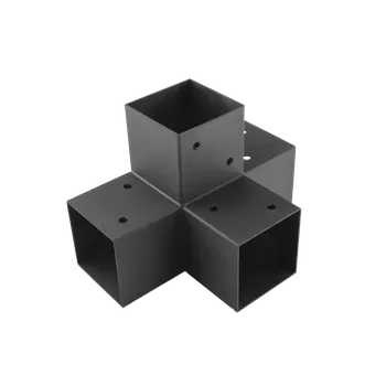 Tesařské kování Spojovací plech 100 x 100 mm, černý X GPX100