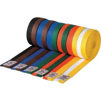 Pásek na kimono PÁSEK DANRHO DVOUBAREVNÝ OBI Barva: Bílo - žlutá, Velikost: 240