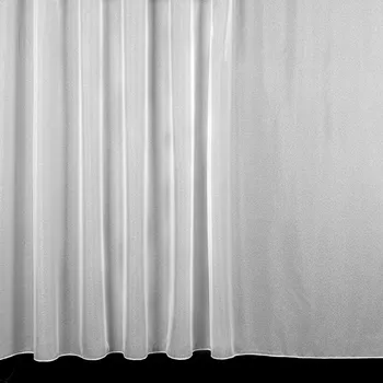 Organzová záclona 1270, žíhaný vzor, s olůvkem, průhledná výška 70cm ( v metráži)