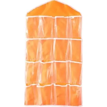 Organizér oblečení Organizér do skříně | závěsný organizér - Oranžový