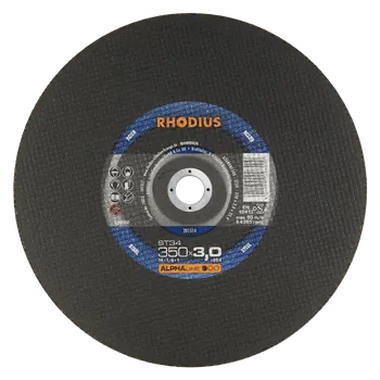 Řezný kotouč RHODIUS Stacionární řezný kotouč ST34 350 x 3,0 x 25,40 ALPHAline