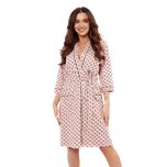 Dámský bavlněný župan Italian Fashion Bonilla S Růžová