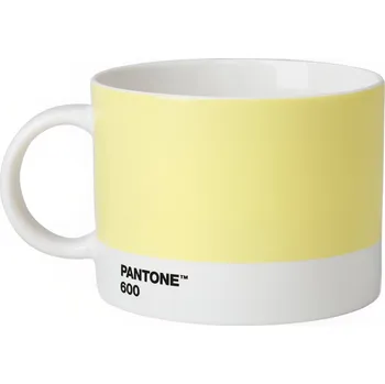 Světle žlutý porcelánový hrnek Pantone Light Yellow 600 475 ml