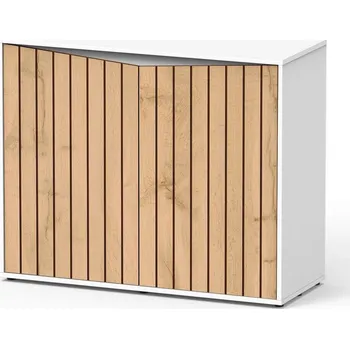 Skříňka Aquatlantis SPLENDID 100 25/9 - Bílá/Roble Hera Atlas