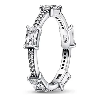 Šperk Pandora Slušivý stříbrný prsten se zirkony Timeless 192397C01 50 mm + 2 měsíce na vrácení zboží