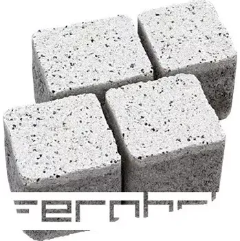 Venkovní dlažba FEROBET Zámková dlažba CUBES 7 cm Excelent povrch Bílá