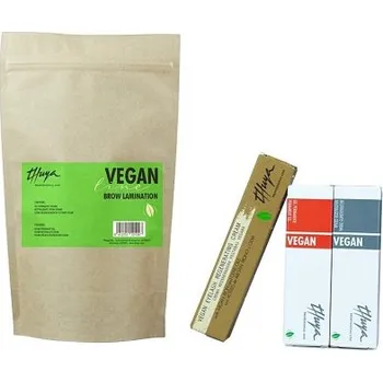 Kosmetická sada Thuya Professional Line Vegan Brown Lamination - Permanentní gel 15 ml + neutralizační gel 15 ml + krém na řasy 15 ml Dárková sada
