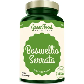 Přírodní produkt GreenFood Nutrition Boswellia Serrata 600 mg 60 cps.