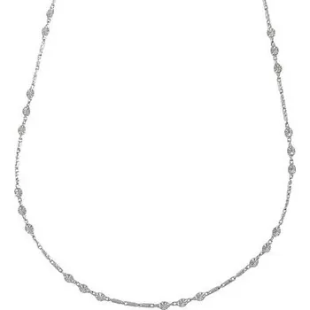 Řetízek Stříbrný řetízek zdobený hvězdami délka řetízku 42cm