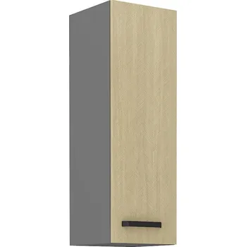 Kuchyňská skříňka Horní skříňka 30 G-90 1F SCANDI jedle/antracit