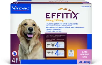 Antiparazitikum pro psa Virbac Effitix Spot-on pro psy