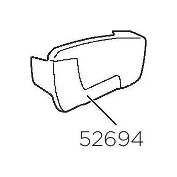 Kryt lampy pravý Thule 52694