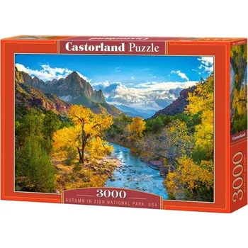 Puzzle Castorland Podzim v národním parku Zion, USA 3000 dílků 