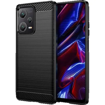 Pouzdro na mobilní telefon Tech-Protect | Tech-Protect Carbon kryt na Xiaomi Redmi Note 12 / Poco X5 5G, černý