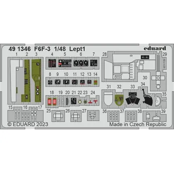Plastikový model Eduard 1/48 F6F-3 (EDUARD)