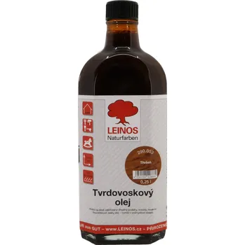 Olej na dřevo LEINOS naturfarben LEINOS 290.053 Tvrdovoskový olej Třešeň 0,25 L