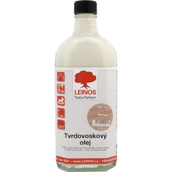 Olej na dřevo LEINOS naturfarben LEINOS 290.101 Tvrdovoskový olej Sytě bílý 0,25 L