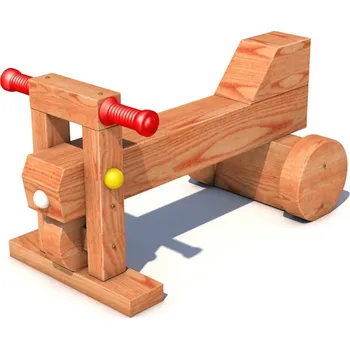 Zahradní lavice Monkey - Hravá lavička - Motorka malá - přírodní