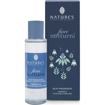 Masážní přípravek NATURE´s FIORI NOTTURNI masážní olej - noční květy, 100 ml