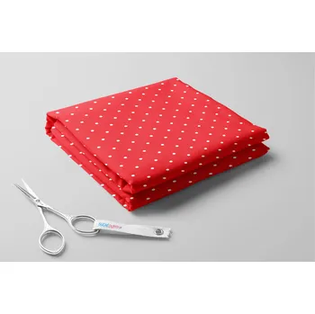 Softshell letní, Puntík drobný Barva: Červená