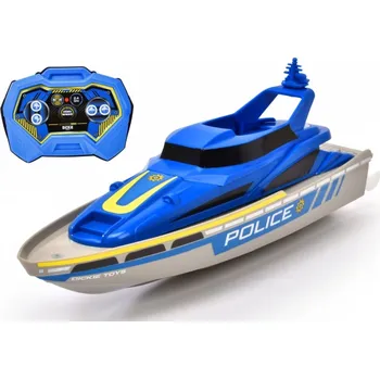 loď a ponorka Dickie Toys 1107003 policejní člun na dálkové ovládání