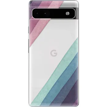 Odolné silikonové pouzdro iSaprio - Glitter Stripes 01 - Google Pixel 6a 5G