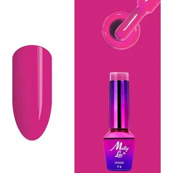 Lak na nehty Molly Lac UV/LED Lak na nehty Neon č.00 5 g