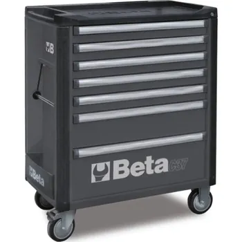 VOZÍK NA NÁŘADÍ SE 7 ZÁSUVKAMI, ŠEDÝ, C37/7-G (VOZÍK NA NÁŘADÍ SE 7 ZÁSUVKAMI, ŠEDÝ, C37/7-G)