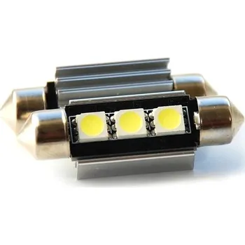 Auto-moto Rabel 36 mm Canbus 3 smd 5050 C5W C10W SV8,5 bílá