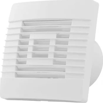 Domácí ventilátor Ventilátor stěnový s žaluzií a časovým doběhem, DN 100