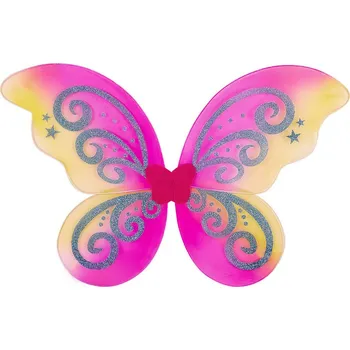 Karnevalový doplněk Křídla - Motýl - růžová