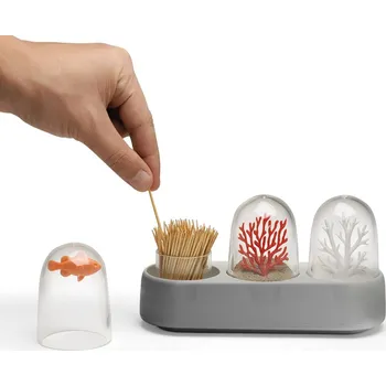 Slánka s pepřenkou a stojánkem na párátka Ocean 10383