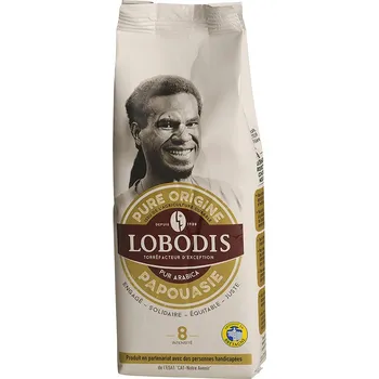 Káva Lobodis Bio mletá káva z Papuy, 250 g