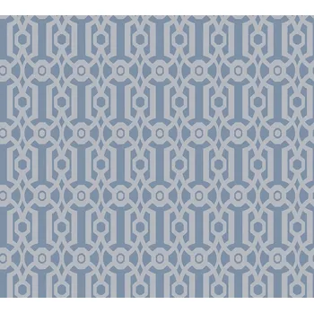 Tapeta A.S. Création | Vliesová tapeta na zeď ART OF EDEN 39062-2 | 0,53 x 10,05 m | modrá + Modrá vliesová tapeta na stěnu 390622 v rozměru 0,53 x 10,05 m