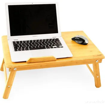 Bambusový stolek pod notebook i na snídani do postele 55 x 35 cm