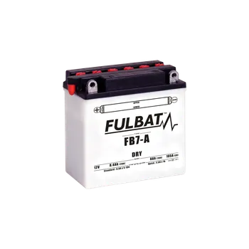 Motobaterie Konvenční motocyklová baterie FULBAT FB7-A (12N7-4A) (YB7-A) Včetně balení kyseliny