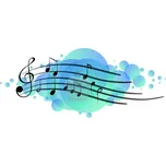 Caketools Jedlý papír "Hudba 28" A4