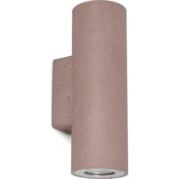 Cristher Stone wall round GU10 přisazené svítidlo červené